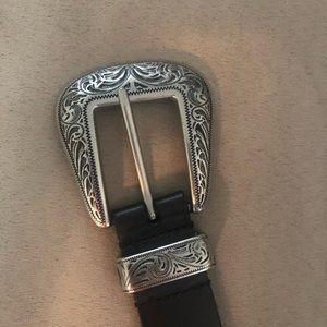 UP Western Leather Belt